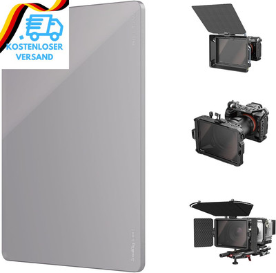 SMALLRIG 4 X 5.65 ND 0,3 (1 Stop) Filter, Quadratischer Neutraldichtefilter, 4 M
