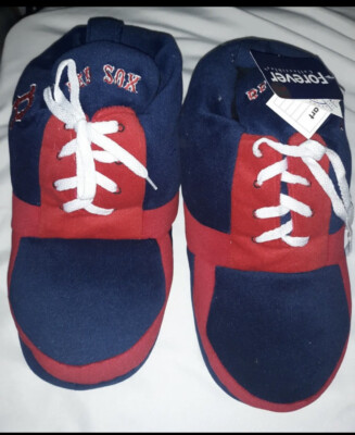 Boston Red Sox Big Puffy Indoor Slippers W/ Sneaker Design M