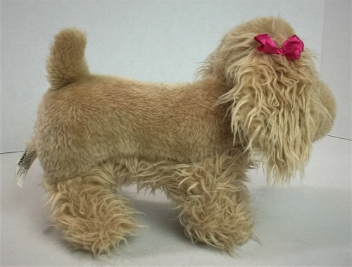 Battat Pucci Pups Plush Dog Cocker Spaniel 9" x 11" Tan - Picture 4 of 6