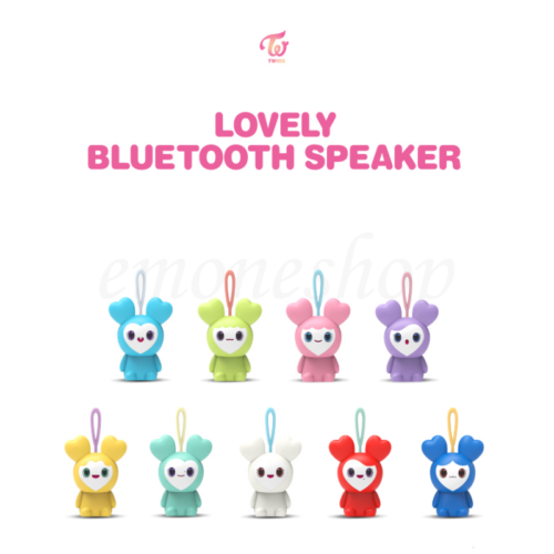 트와이스 TWICE [ LOVELY BLUETOOTH SPEAKER ] OFFICIAL MD - via Expedited Shipping - 第 1/10 張圖片