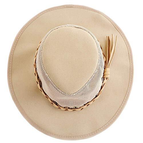 Mesh Sun Hat for Men Golf Soaker Hats Summer Beach Safari Wide Brim