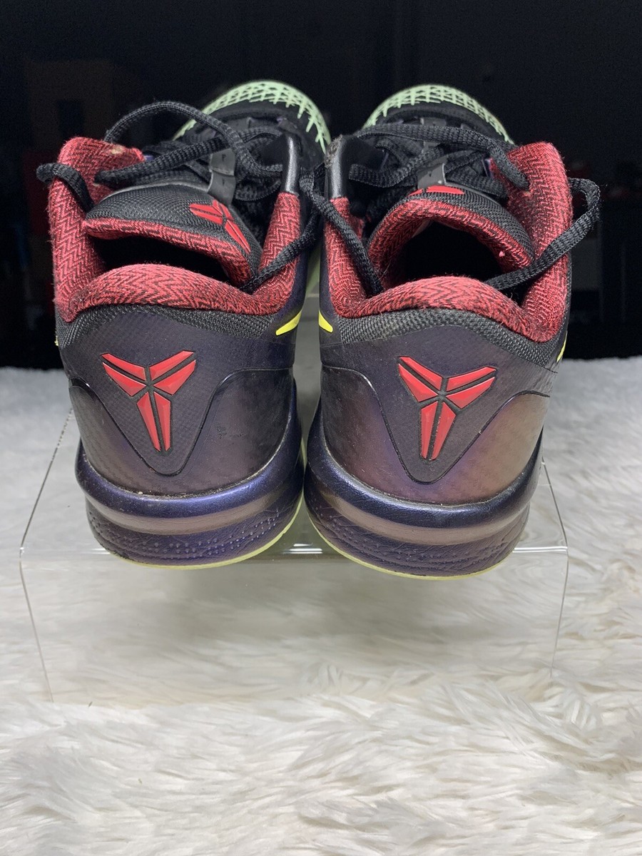 NIKE ZOOM KOBE VENOMENON IV 4 BLACK PURPLE GLOW IN THE DARK