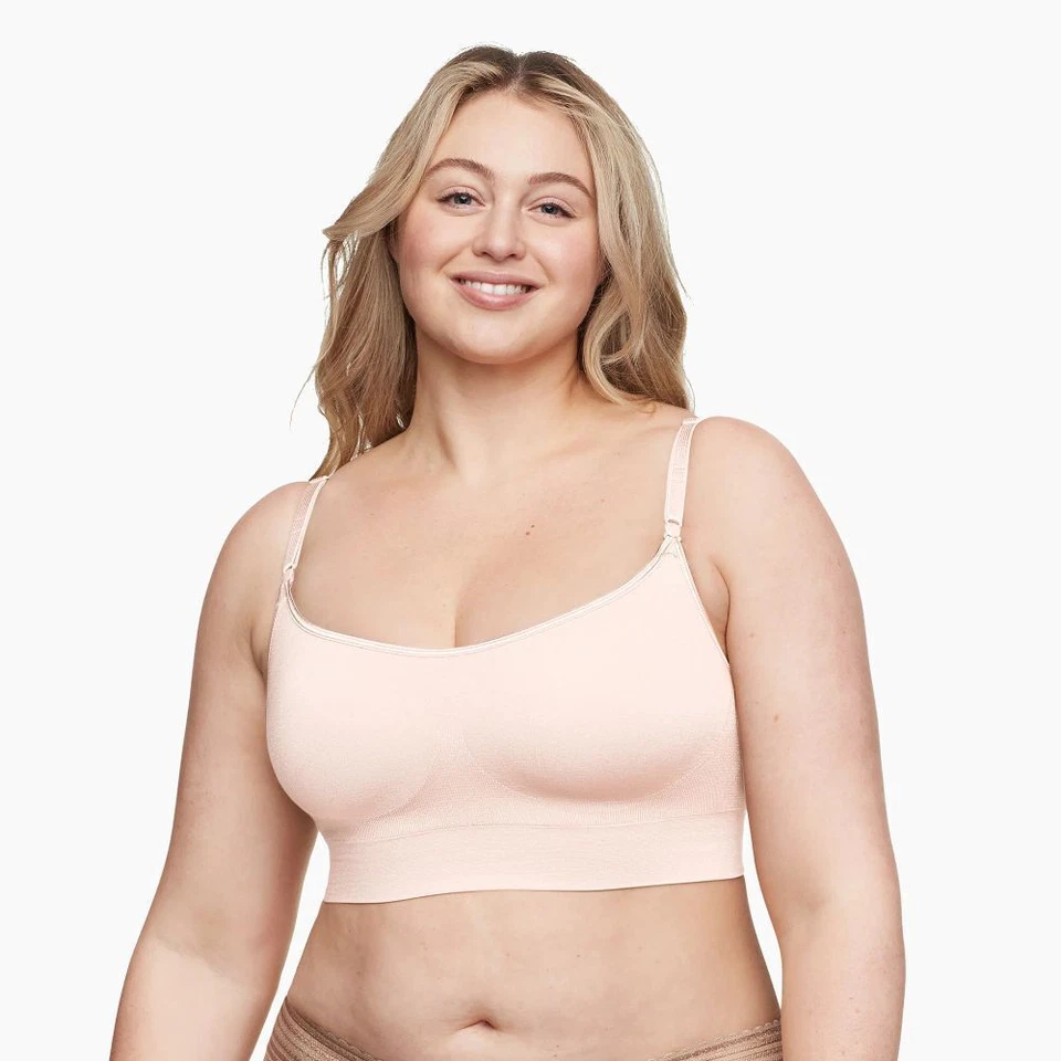 Warners Womens Small Bra RM0911A Beige Easy Does It Comfort Band Wireless Lined - Image 4 of 4