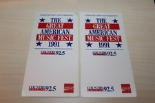 Great American Country Awards - 2 x Backstage Pass - - FREE POSTAGE -