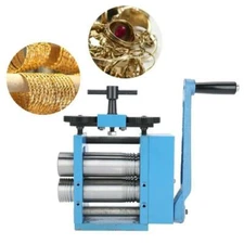 New Combination Rolling Mill Machine Manual Press 110mm Jewelry Making
