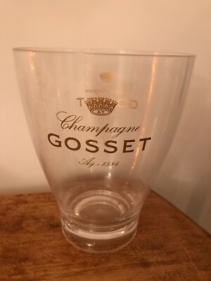 Magnifique seau à champagne vintage de la maison française Gosset