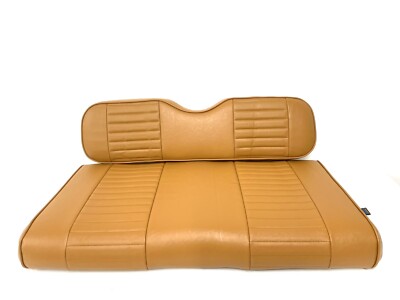 Brown Golf Cart Seat Cover Front Rear Custom Fit EZGO Medalist TXT 1994-2013