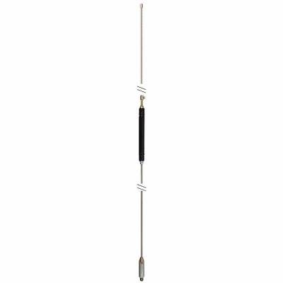 Hustler HQ-27 Black Center Loaded CB Antenna 55'' Adjustable Whip