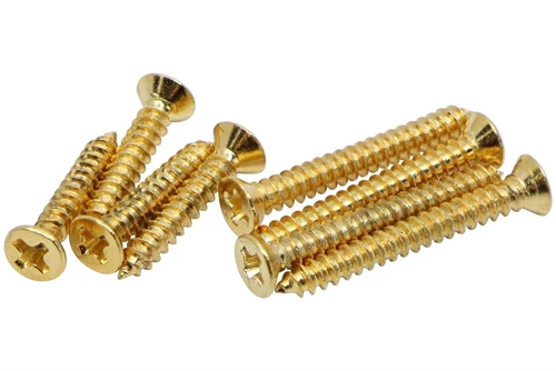 #2 x 3/4"(4), x 1/2" (4), Mounting Ring Screws for Gibson Historic