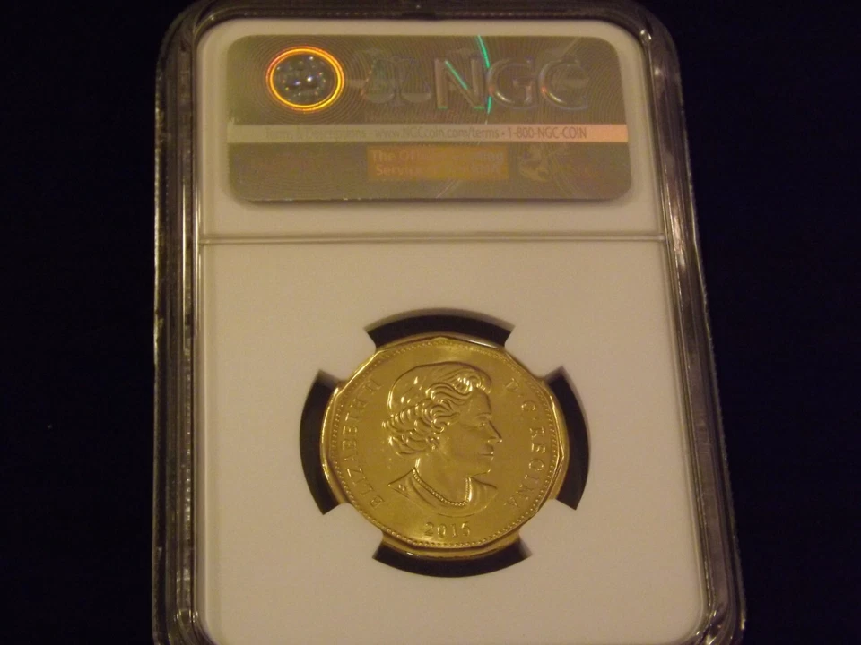 2015 $1 Canada NGC MS 67 - Image 2 of 2