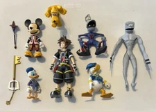 Diamond Select Kingdom Hearts Lot - Mickey Pluto Sora Donald Loose Figures