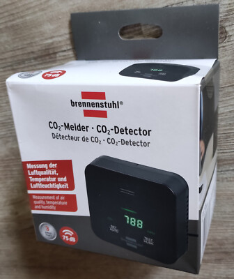 Brennenstuhl Co2-Melder C2M L 4050 Kohlendioxid Co2 Detektor Neu & Ungeöffnet