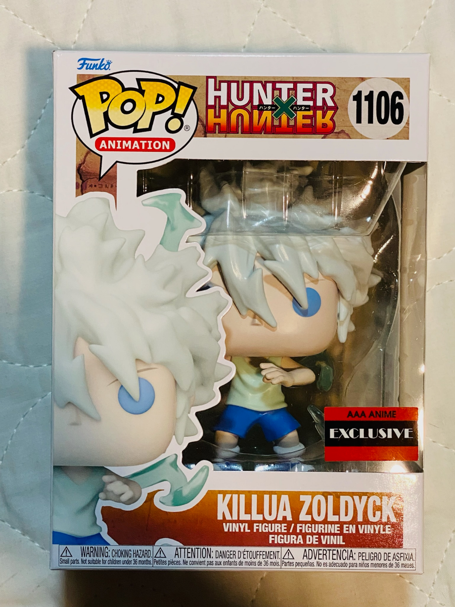 🔥 FUNKO POP! HUNTER X HUNTER KILLUA ZOLDYCK #1106 AAA ANIME EXCLUSIVE🔥