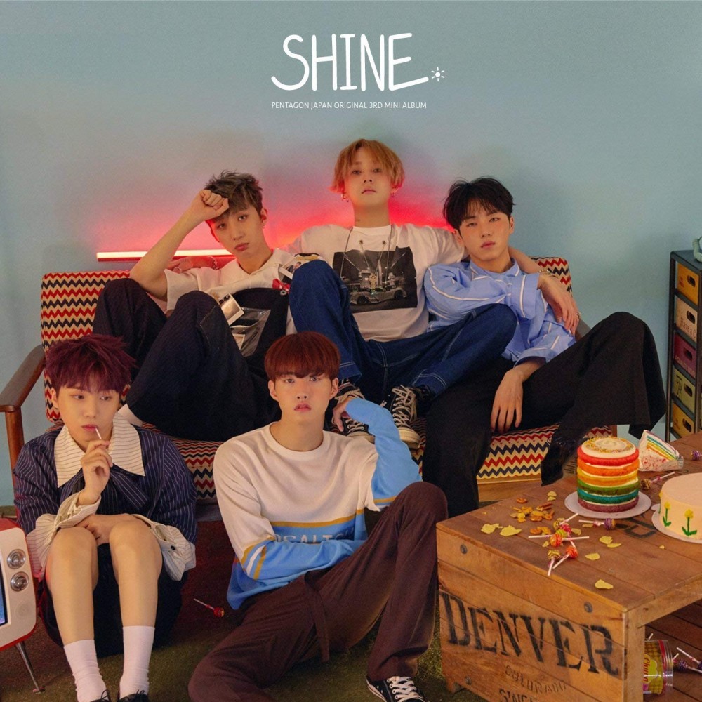 New PENTAGON SHINE First Limited Edition Type A CD DVD Japan