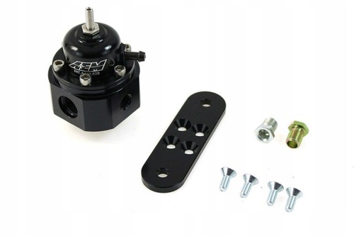 Fuel Pressure Regulator M-7102 Aem Electronics 1000Hp 1,5-10 Bar An6 Black