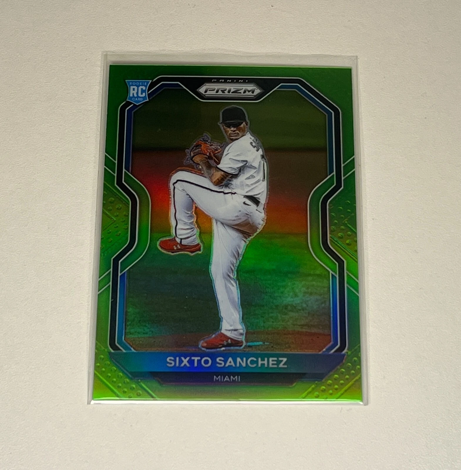 2021 Panini Prizm Green Sixto Sanchez /125