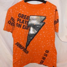 Jumpman Air Jordan Gatorade All Over Print Short Sleeve T Shirt Orange Mens L