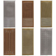 Wavy Lines Borders - Peel Offs - DD - Colourful stickers for card-making BOGOF