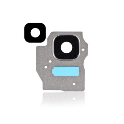 Rear Back Camera Lens w/Frame Replacement for Samsung S8 Plus ARCTIC SILVER