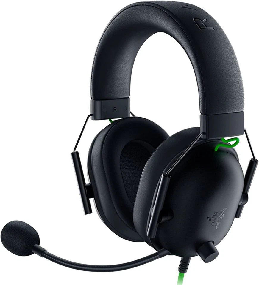 Razer BlackShark V2 X USB Gaming Headset Virtual 7.1 Surround-Sound for PC Black