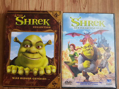 Shrek und Shrek 2 + Bonus DVD 3 Disc mit Einleger!  Gebraucht, Neuwert. Zustand!
