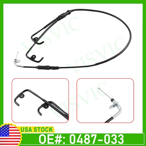 Fits Arctic Cat 2004-2006 650 V-2 V-Twin ATV Choke Cable Replace 0487-033 US - Picture 3 of 12