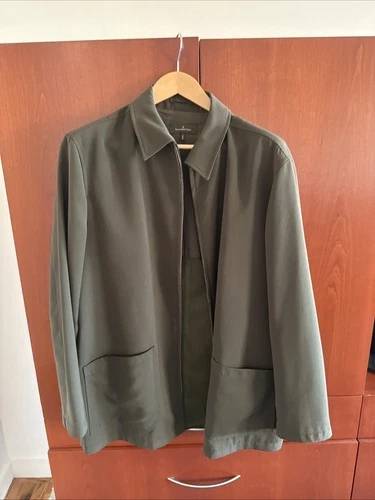 Ermenegildo Zenga Men's Green Jacket Large 52 - product listing photo
