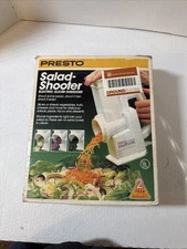 Vintage Presto Salad Shooter 02910 Electric Food Slicer Shredder
