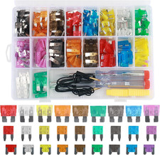 306PCS Car Fuses Assortment Kit,Fuses Automotive Kit Indudes Mini Low Profile