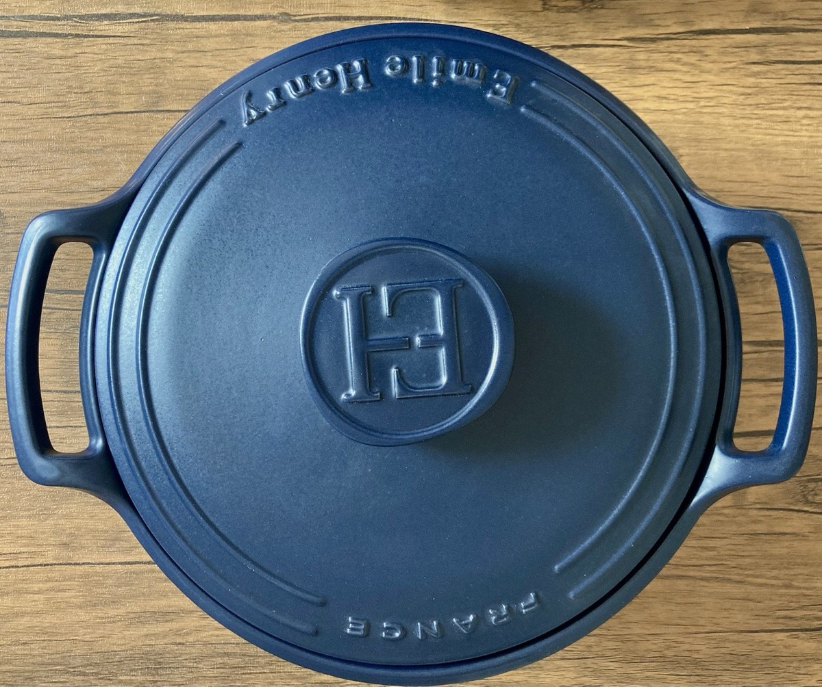 NEW IN BOX Emile Henry Quart Dutch Oven Matte Navy FREE SHIPPING