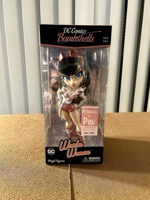 NEW DC Comics WONDER WOMAN Bombshells  Powerful In Pink  CRYPTOZOIC Vinyl Figure