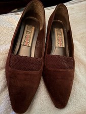 Women s Rust Brown Suede Leather Pump Shoes Size 8 M by Mootsies Tootsies