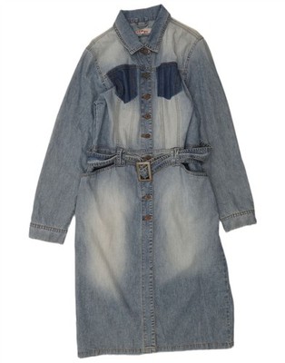 S.OLIVER Womens Denim Coat EU 40 Medium Blue Cotton BQ08