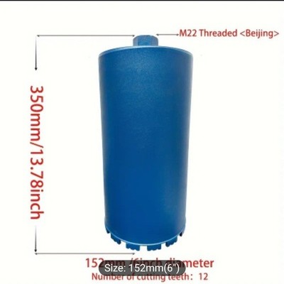 KO Heavy-Duty Wet Core Drill Bits Professional Concrete, Brick, Stone, Block M22