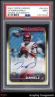 2024 Topps Chrome Rookie Autographs Refractor Jayden Daniels RC AUTO PSA 9 MINT