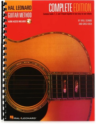 Hal Leonard Guitar Method Complete Edition Book with Online Audio Access