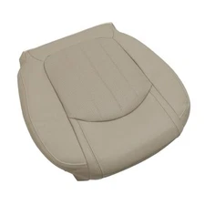  Front Driver Side Bottom Replacement Seat Cover Tan Microfiber Leather 