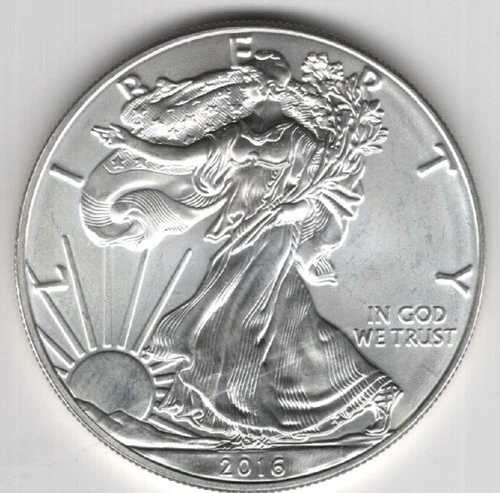 2016 WALKING LIBERTY AMERICAN EAGLE .999 FINE SILVER DOLLAR COIN 1oz. $1 USA
