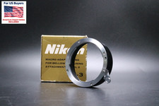    MINT Nikon BR-3 Macro Adapter Ring for Bellows Focusing Attachment JAPAN