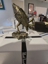 PHISH Jim Pollock Skating Fish Bronze Statue #15/175