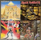 IRON MAIDEN VINYL LOT - SOMEWHERE IN TIME/JAPAN/POWERSLAVE/PIECE OF MIND lp