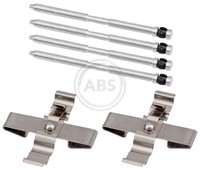 A.B.S. ZubehöRsatz Scheibenbremsbelag 1809Q FüR 7L7 7P5 VW 7P6 7LA Touareg 7L6