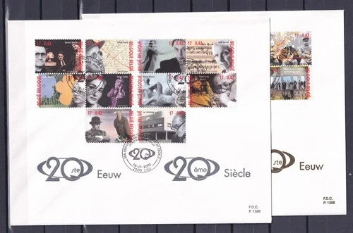 [LG78432] Belgium N°2943/2962FDC War & Peace First Day Cover COB € 25,00 SUPERB
