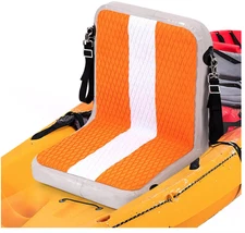Inflatable Detachable Kayak Seat w/Back Support for Rowboats Paddle Board Canoe