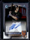 2025 Bowman Draft Mitch Voit Chrome Auto 1st Prospect #CPA-MV Mets