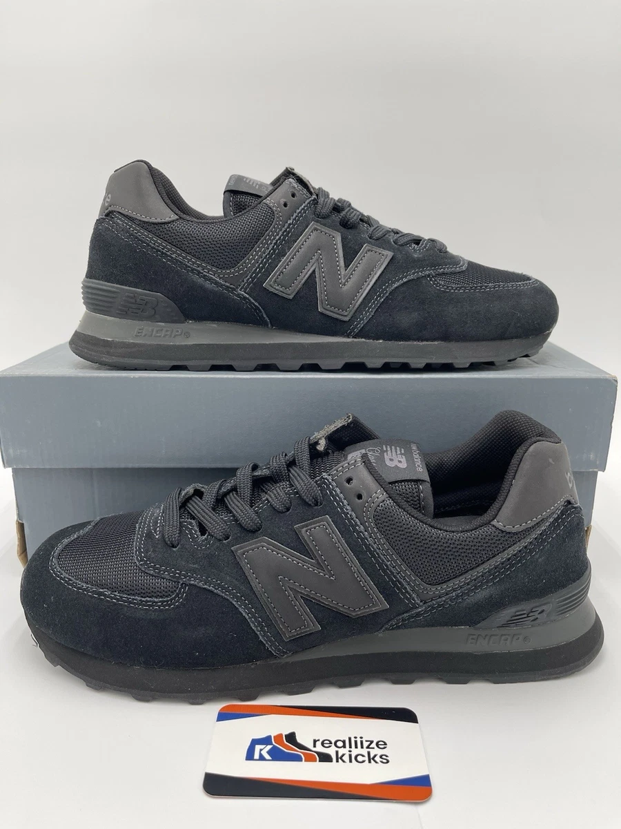 New Balance 574 Tonal Black for Sale | Authenticity Guaranteed | eBay