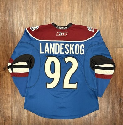 Gabriel Landeskog #92 Colorado Avalanche Reebok Edge 1.0 Blueberry