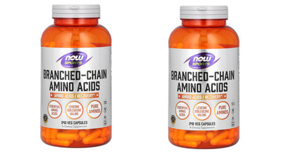 Now Foods Sports Branched Chain Amino Acids 240 Capsules GMP Quality Assured