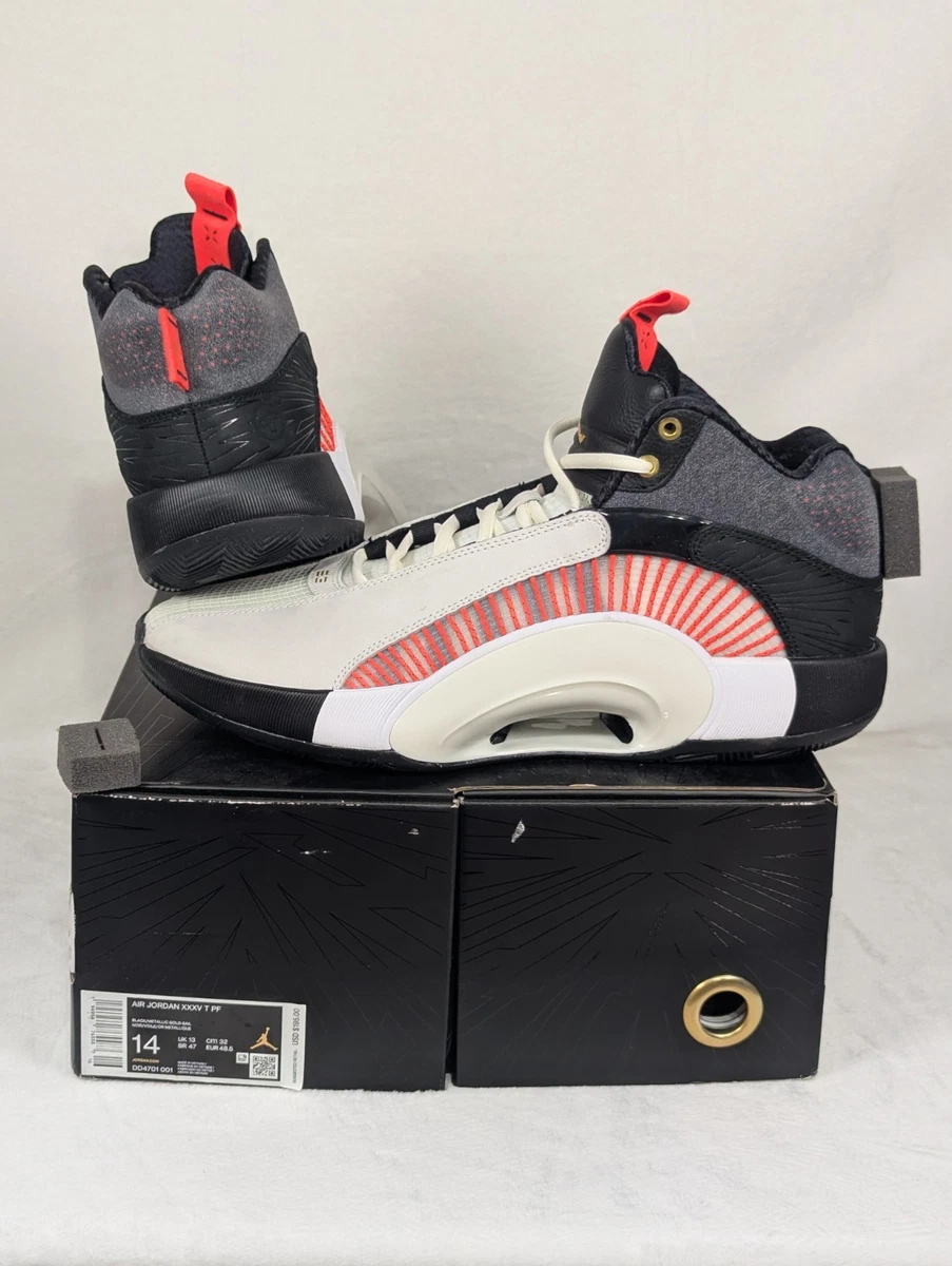 Jordan 35 PF Low White Black for Sale | Authenticity Guaranteed | eBay