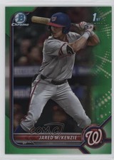 2022 Bowman Draft Chrome Green Refractor 43/99 Jared McKenzie #BDC-5 go9